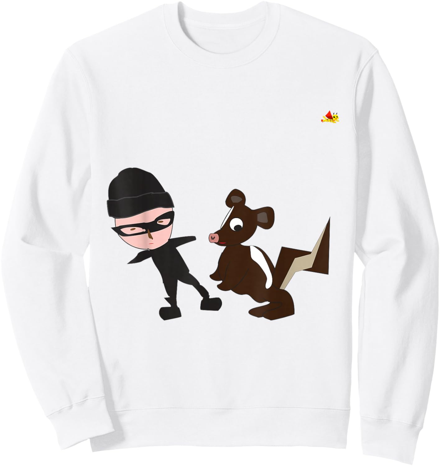 Cool I Skunk from CooliKangroo Island Sweatshirt - Sweatshirt | White