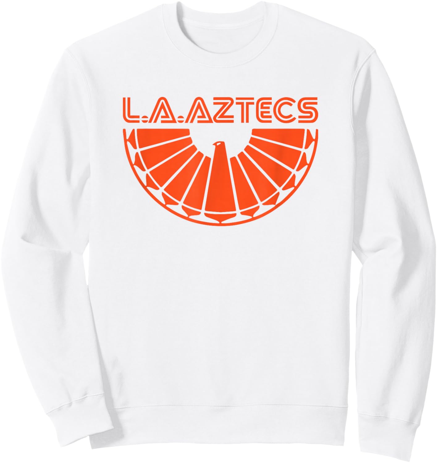 LA Aztecs Sports Retro Men's Soccer Sweatshirt - Sweatshirt | White