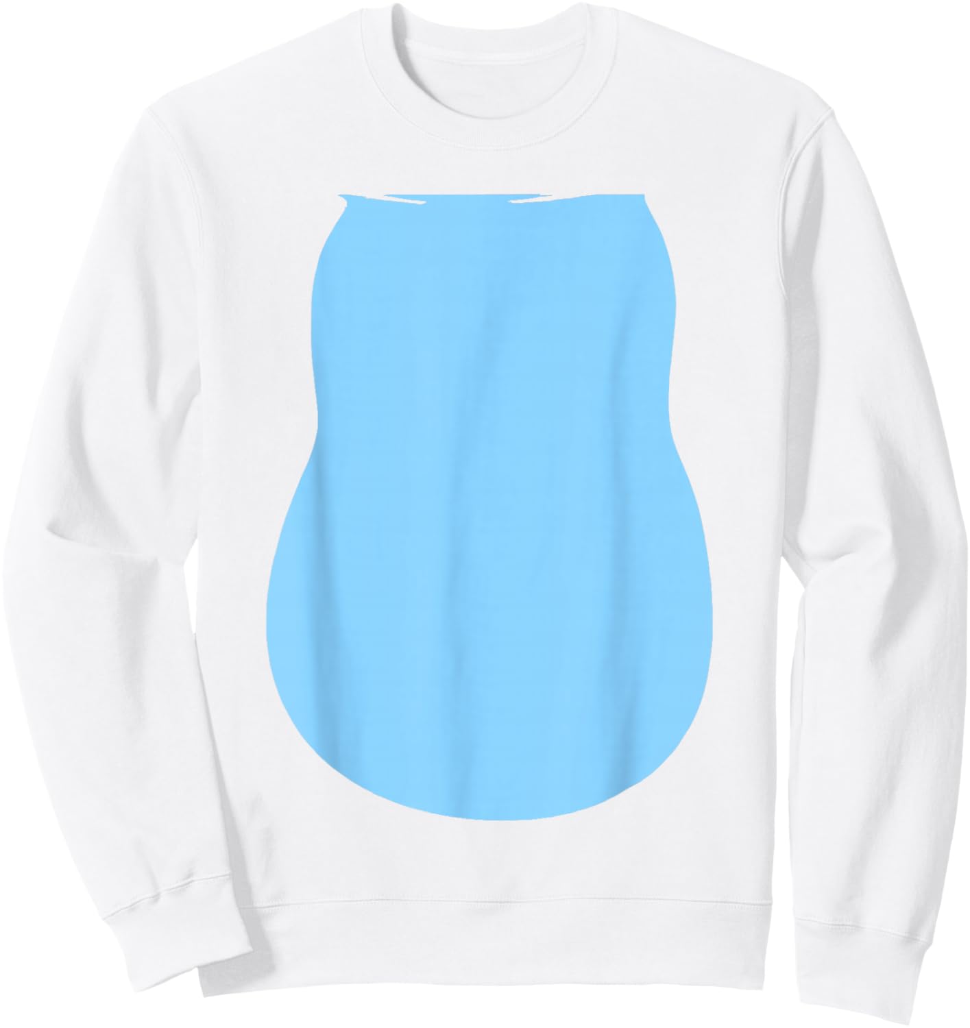 Pretend Alien Dog Halloween Costume Blue Alien Dog Funny Sweatshirt - Sweatshirt | White
