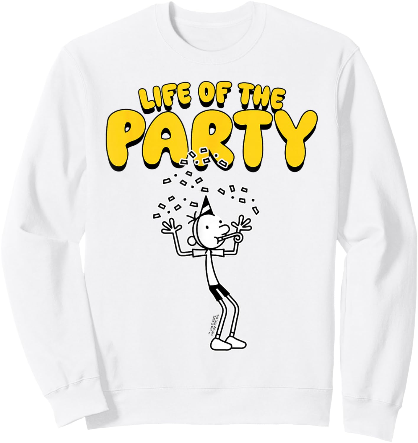 Diary of a Wimpy Kid Life of The Party Sweatshirt - Sweatshirt | White