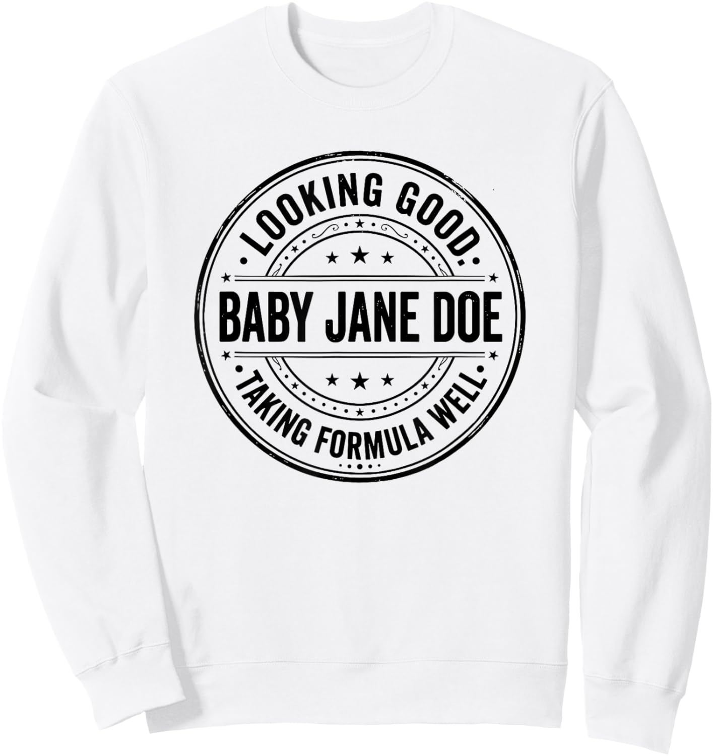 Baby Jane Doe Sweatshirt - Sweatshirt | White