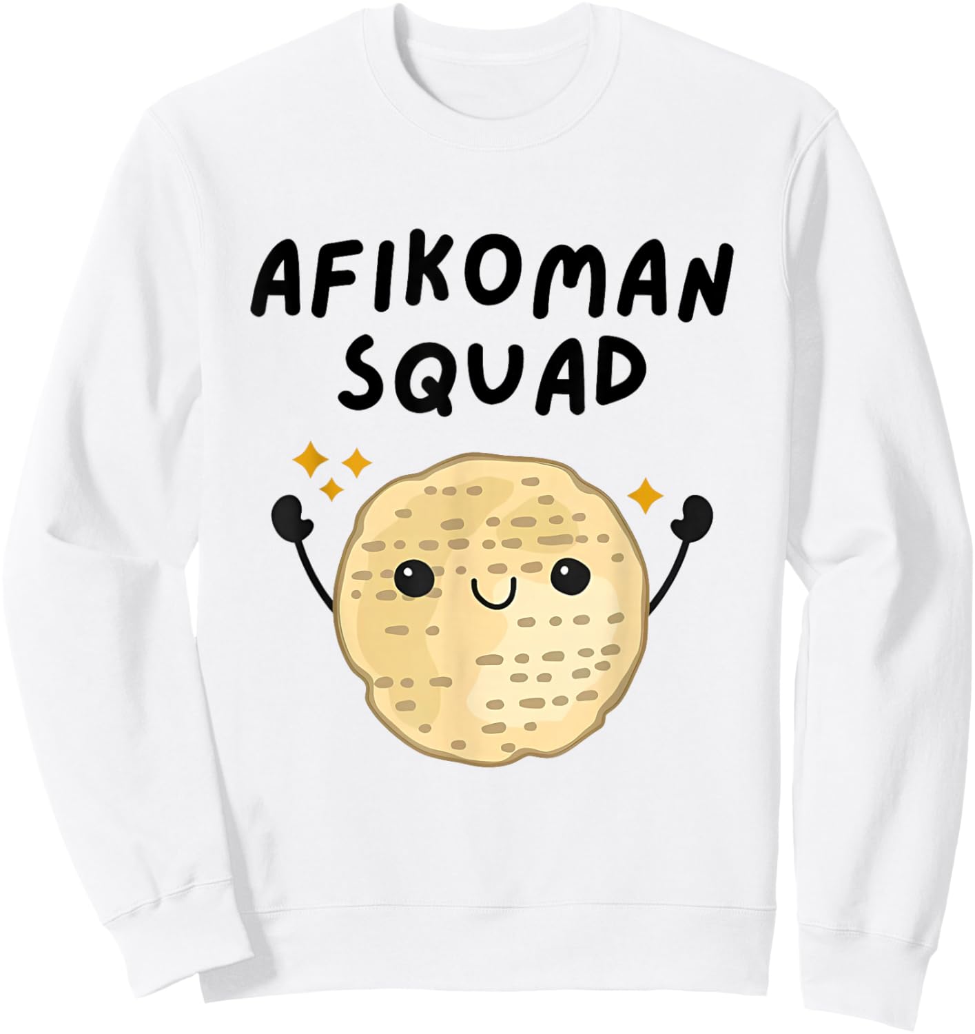 Passover Afikoman Squad Cute Pesach Toddler Kids Sweatshirt - Sweatshirt | White