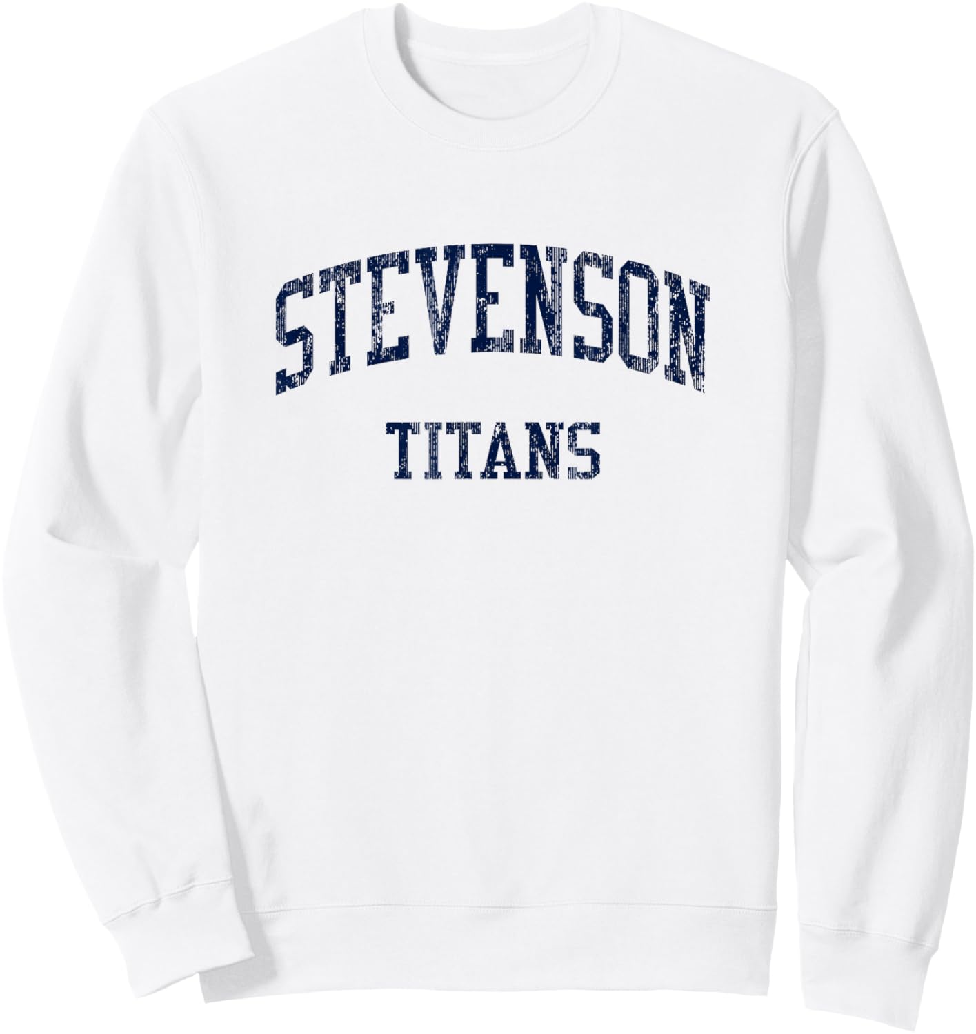 Stevenson High School HS Sterling Heights MI Vintage Sports Sweatshirt - Sweatshirt | White