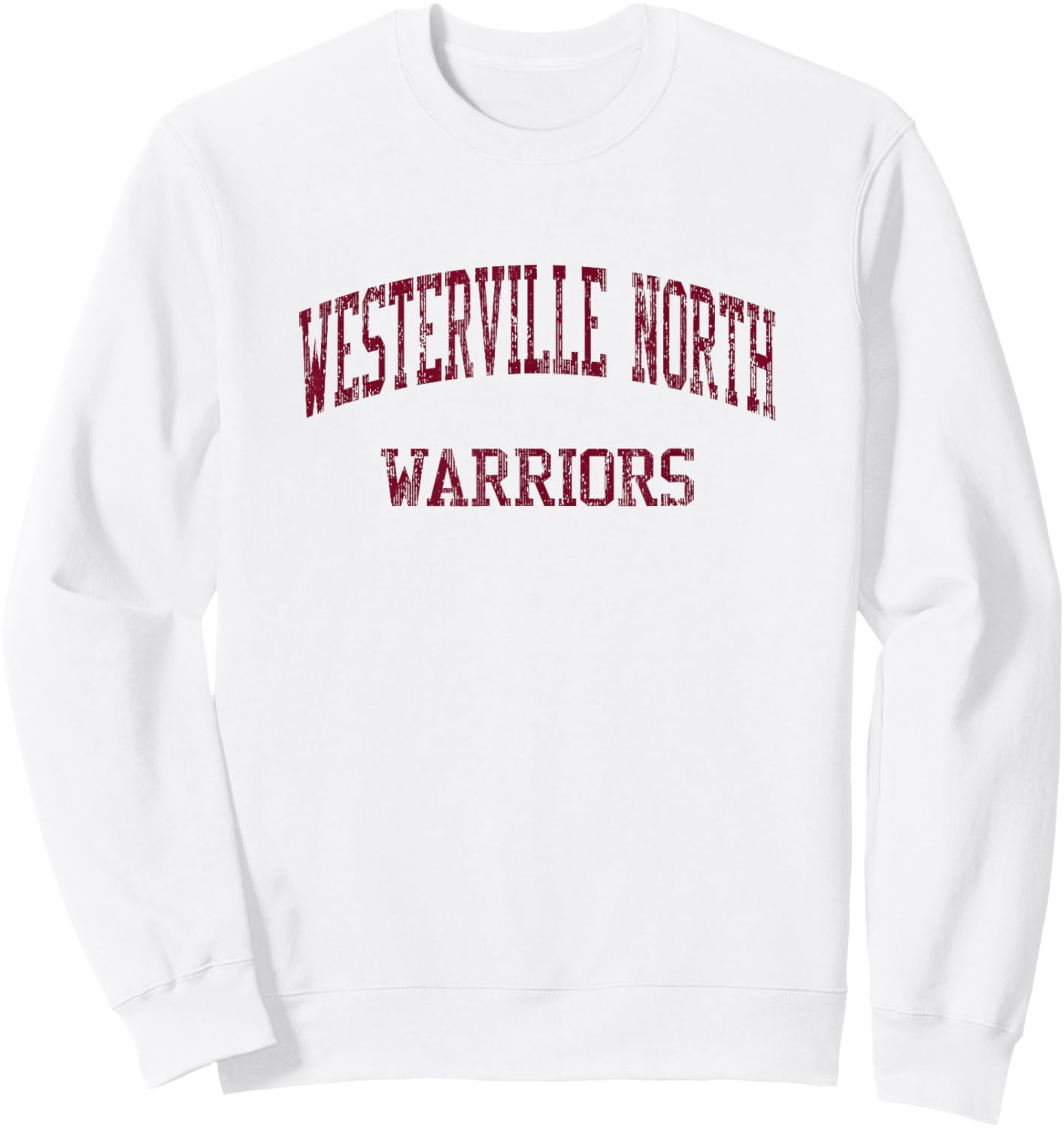 Westerville North High School HS Westerville OH Vintage SPOR Sweatshirt - Sweatshirt | White