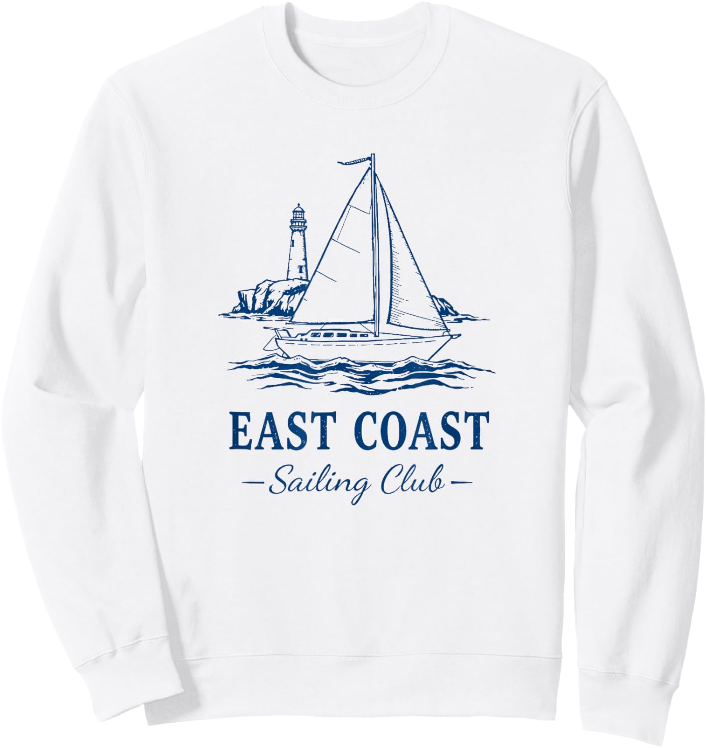 East Coast Sailing Club Sweatshirt - Sweatshirt | White