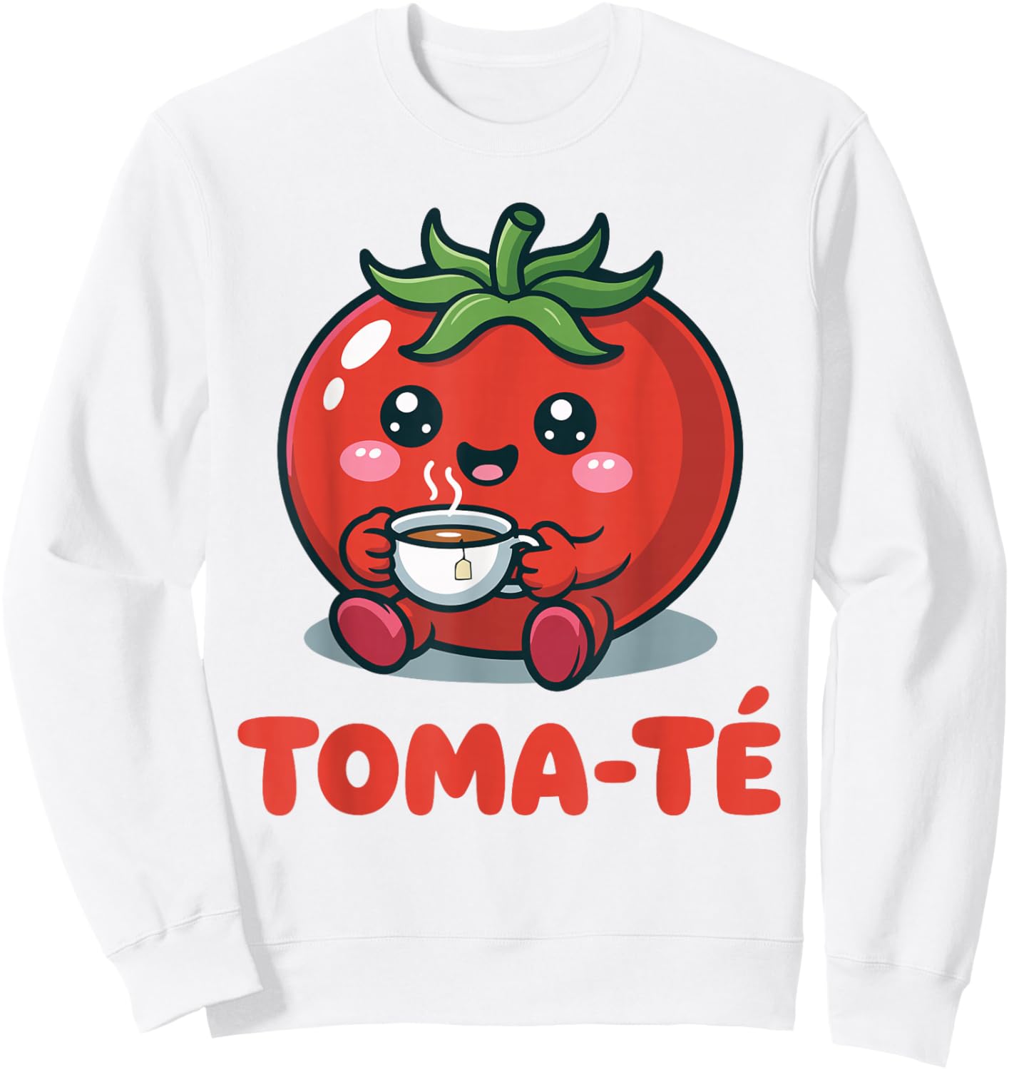 Pun Tomate Funny Maestra School Spanish Teacher Student Sweatshirt - Sweatshirt | White