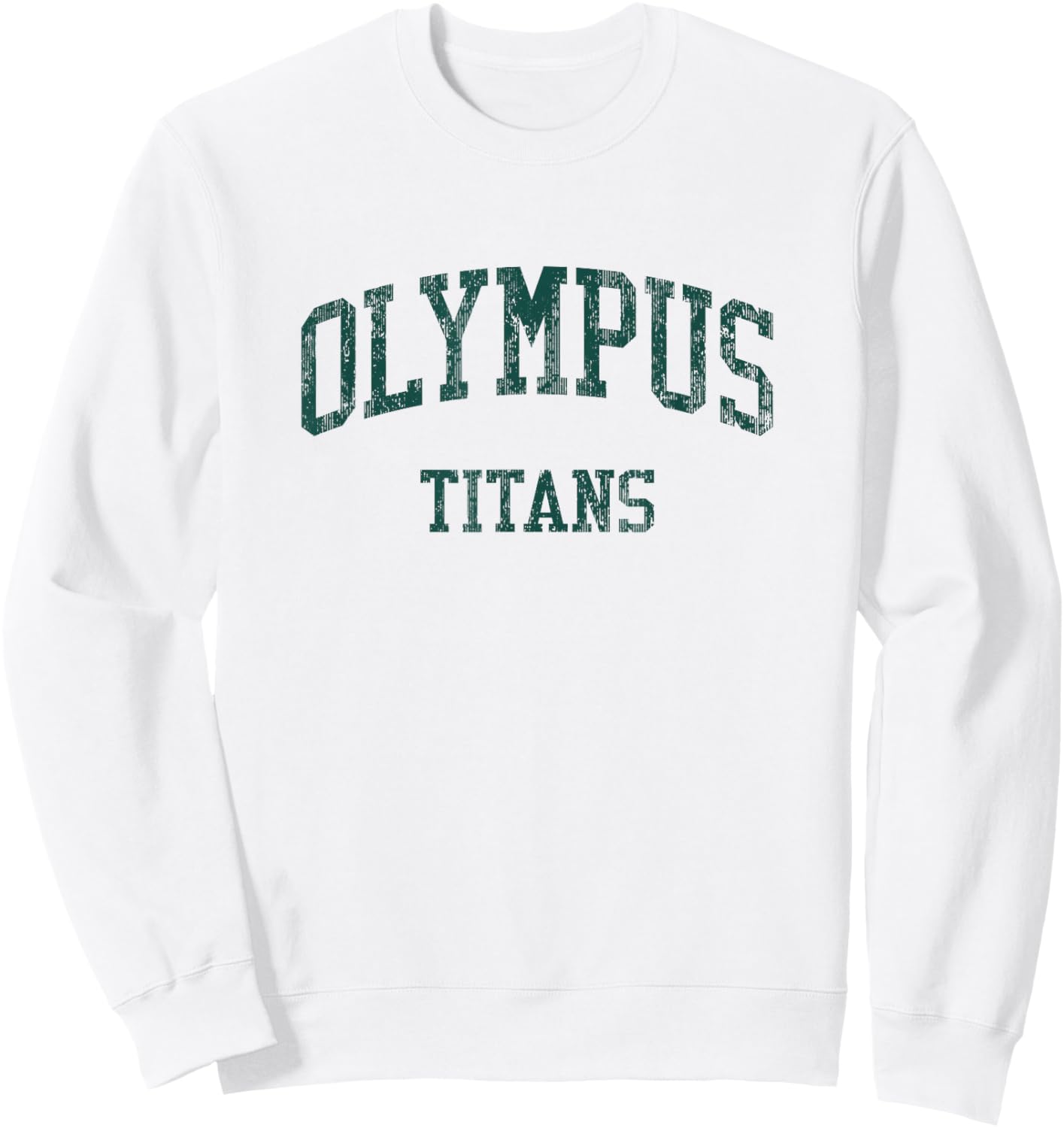 Olympus High School HS Salt Lake City UT Vintage Sports Sweatshirt - Sweatshirt | White