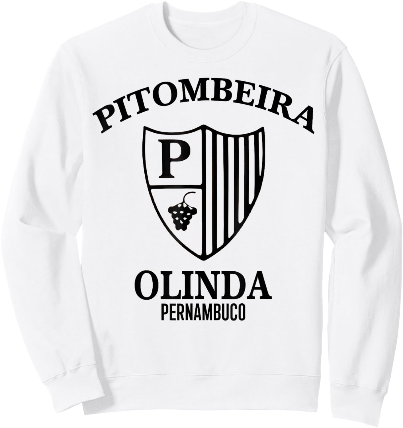 Pitombeira Olinda Pernambuco Sweatshirt - Sweatshirt | White