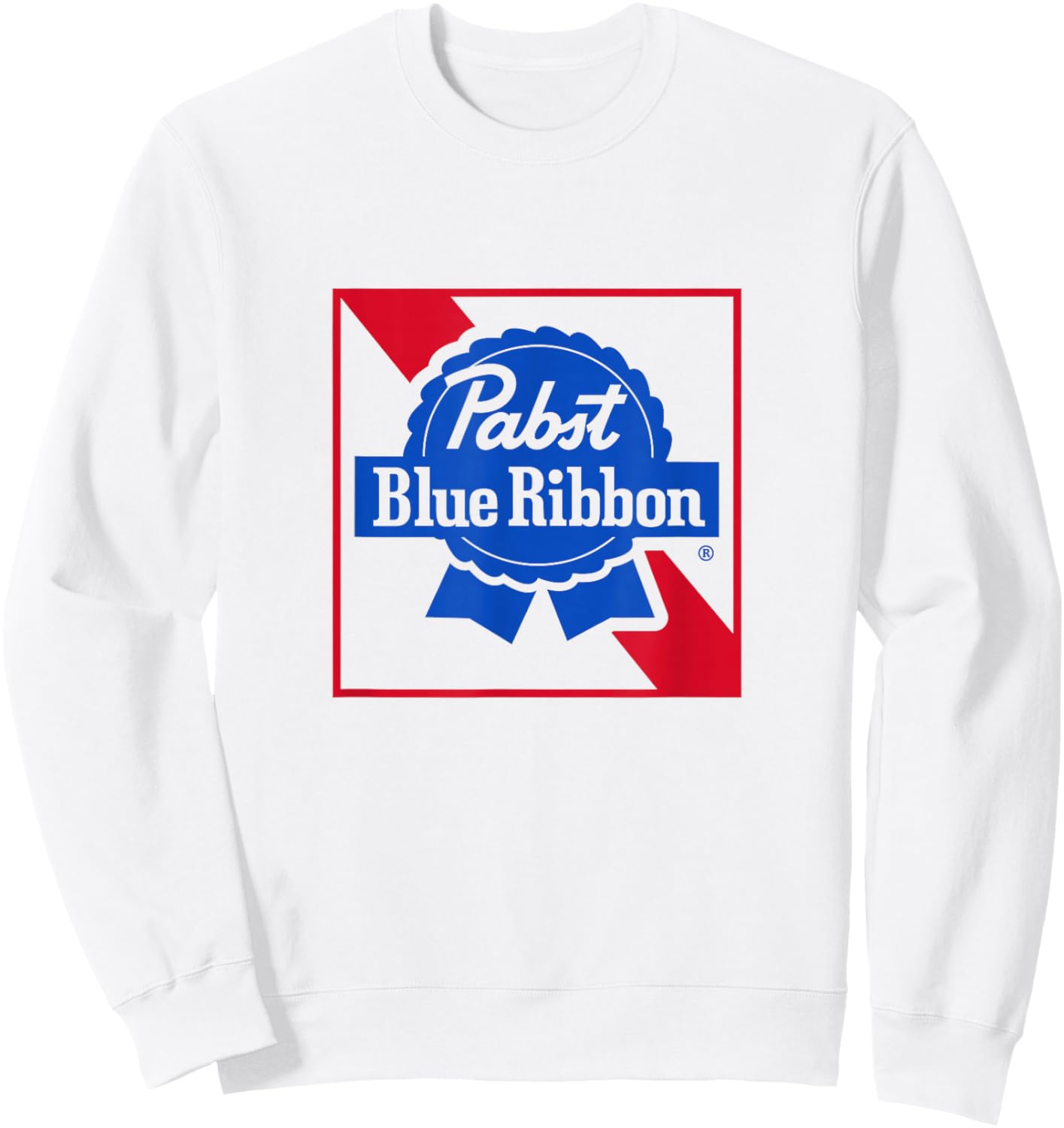 Old School PBR Style Sweatshirt - Sweatshirt | White