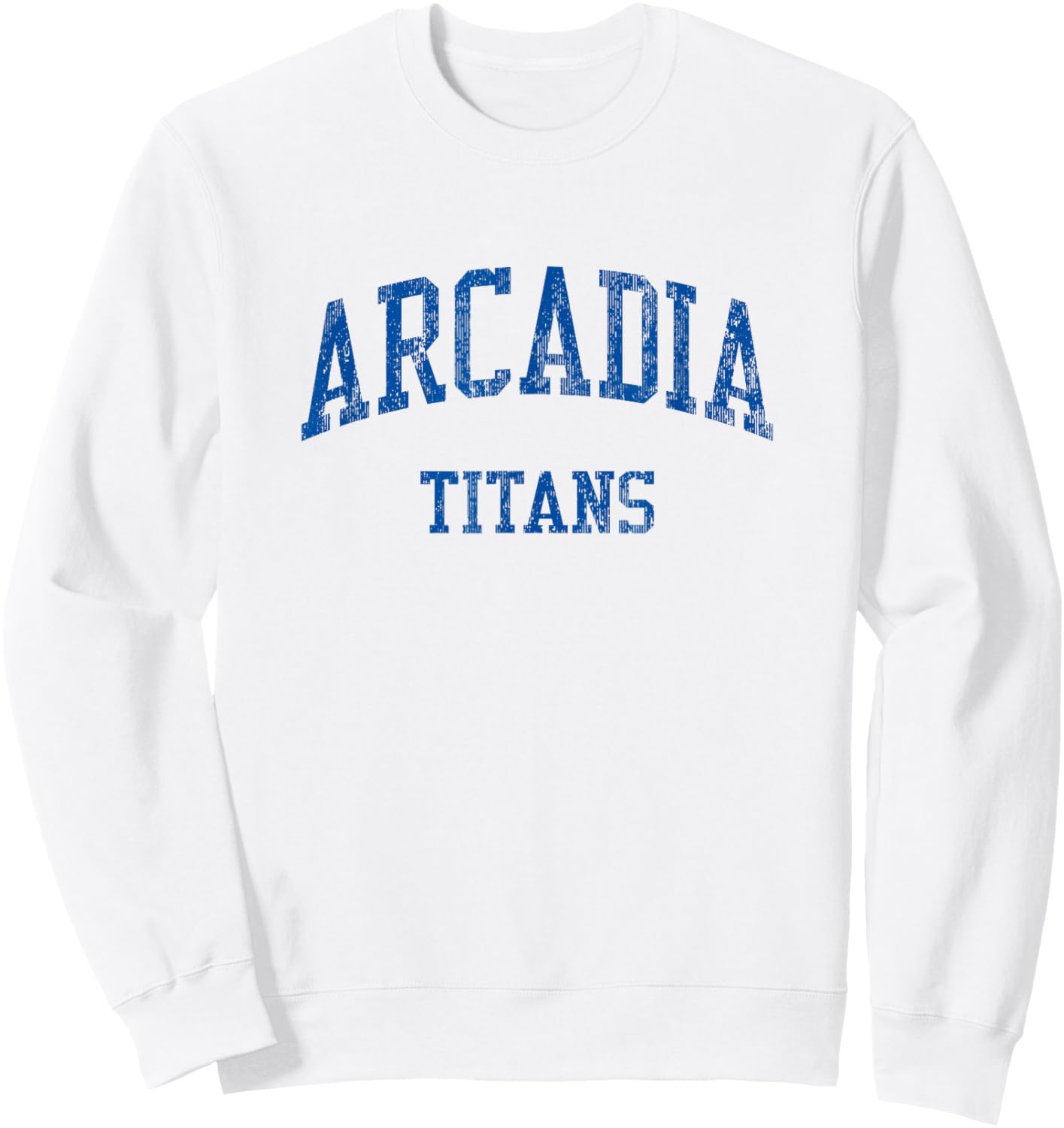 Arcadia High School HS Phoenix AZ Vintage Sports Sweatshirt - Sweatshirt | White