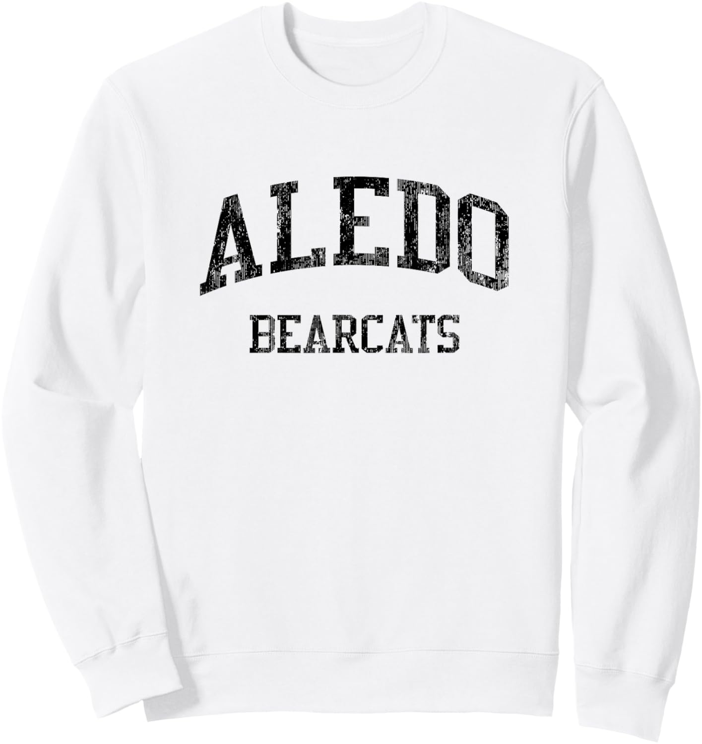 Aledo High School HS Aledo TX Vintage Sports Sweatshirt - Sweatshirt | White