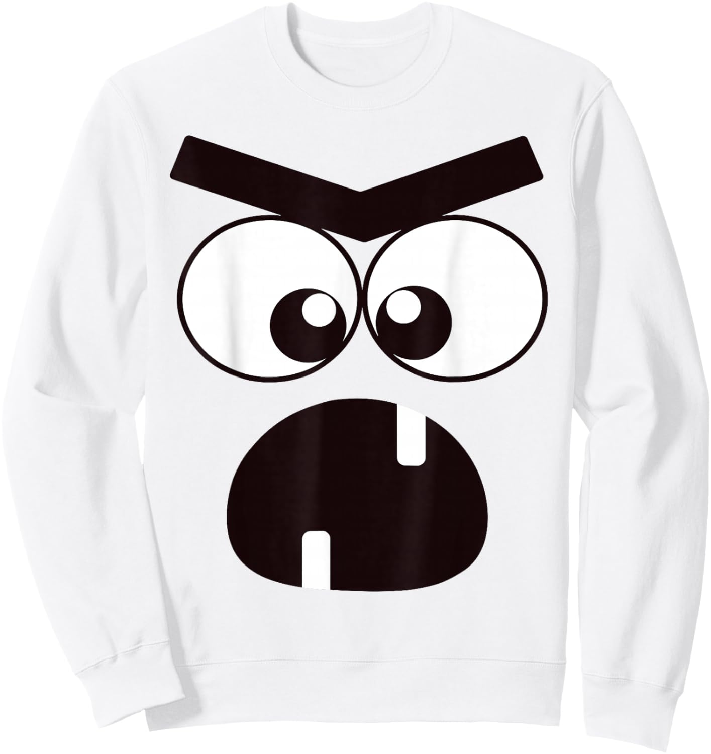 Creepy Carrots Face Halloween Costume Kids Sweatshirt - Sweatshirt | White