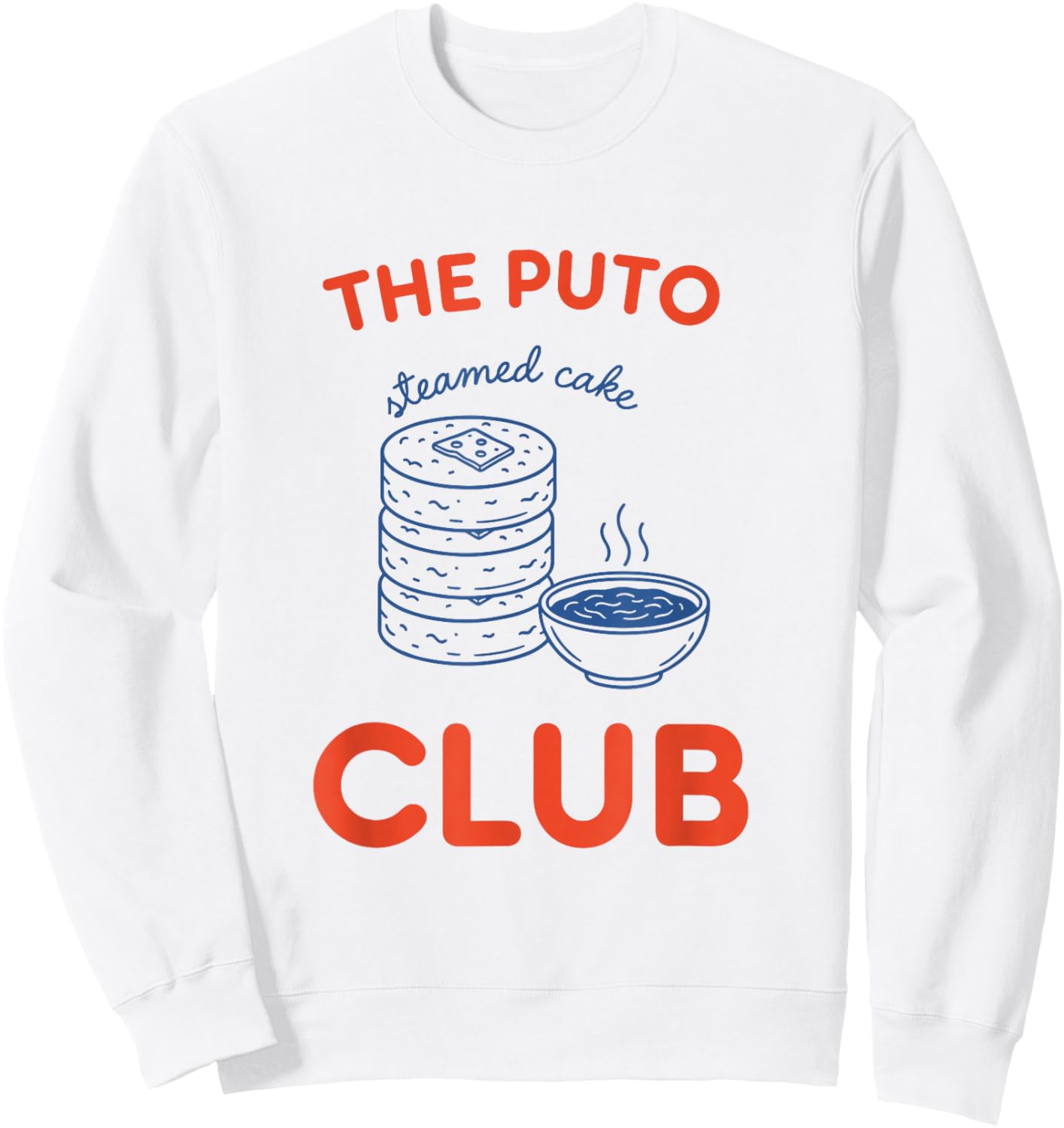 The Puto Club Filipino Sticky Rice Pinoy Philippies Sweatshirt - Sweatshirt | White