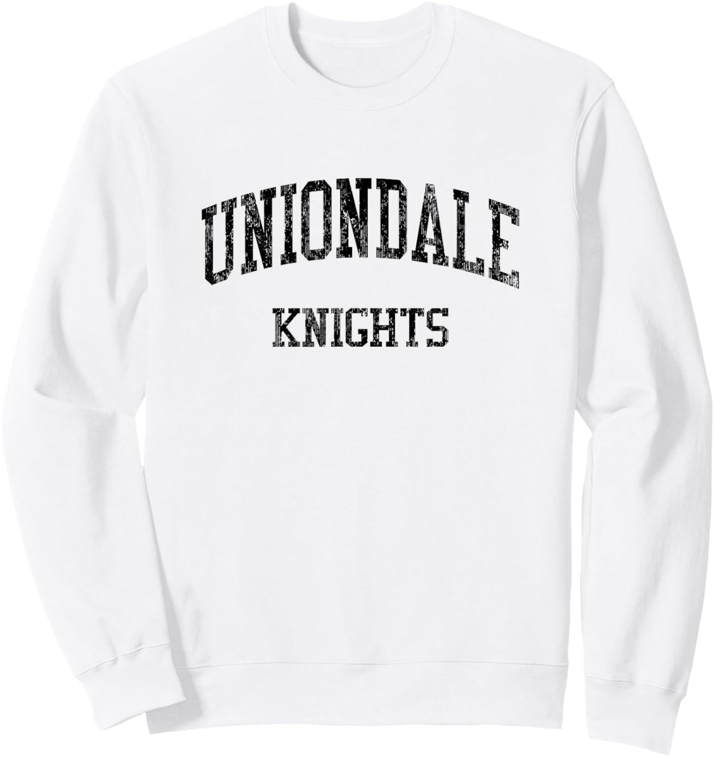 Uniondale High School HS Uniondale NY Vintage Sports Sweatshirt - Sweatshirt | White