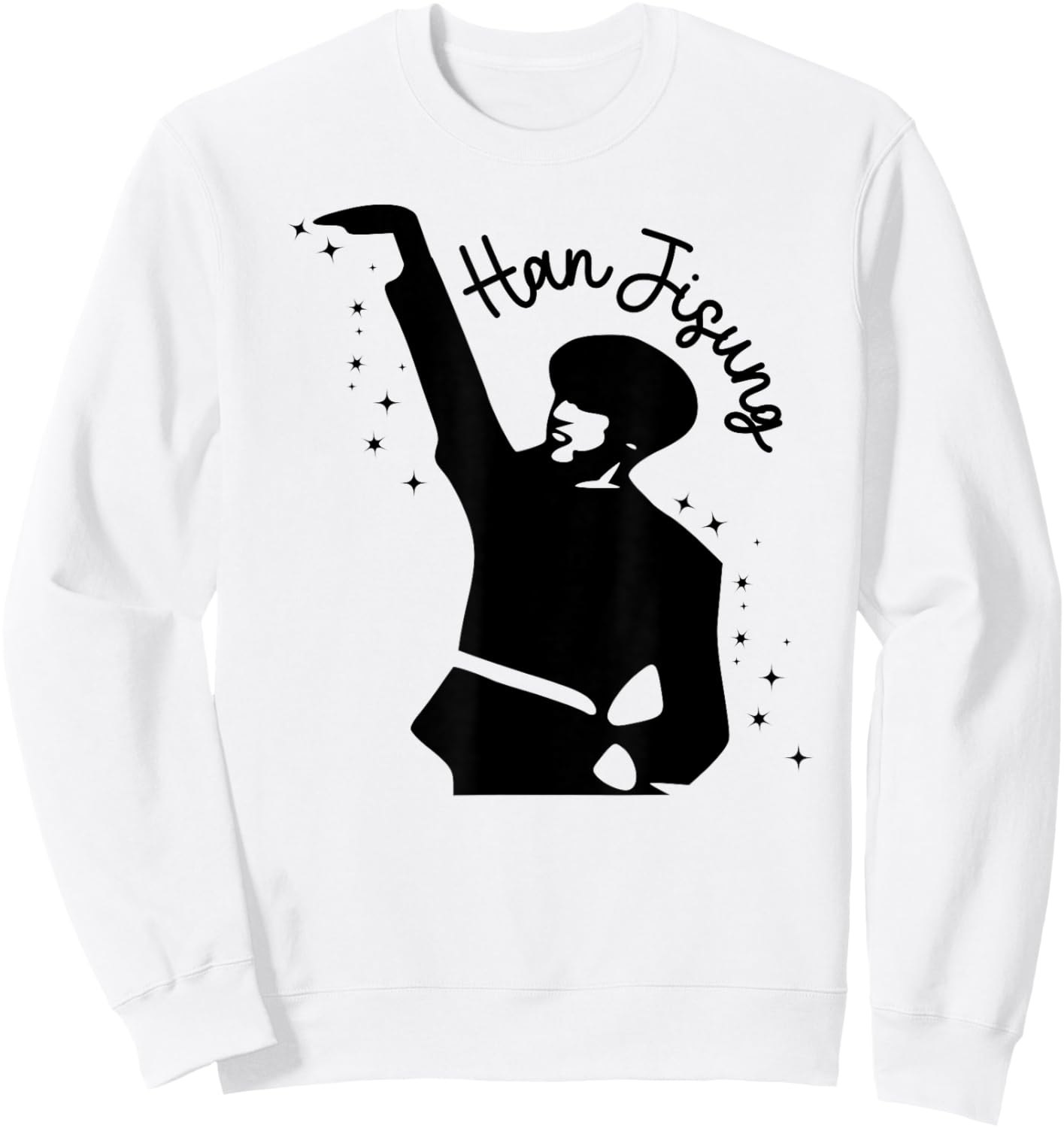 Han Babygirl Pose Jisung BBG Meme Sassy Hannie Bias SKZ Sweatshirt - Sweatshirt | White