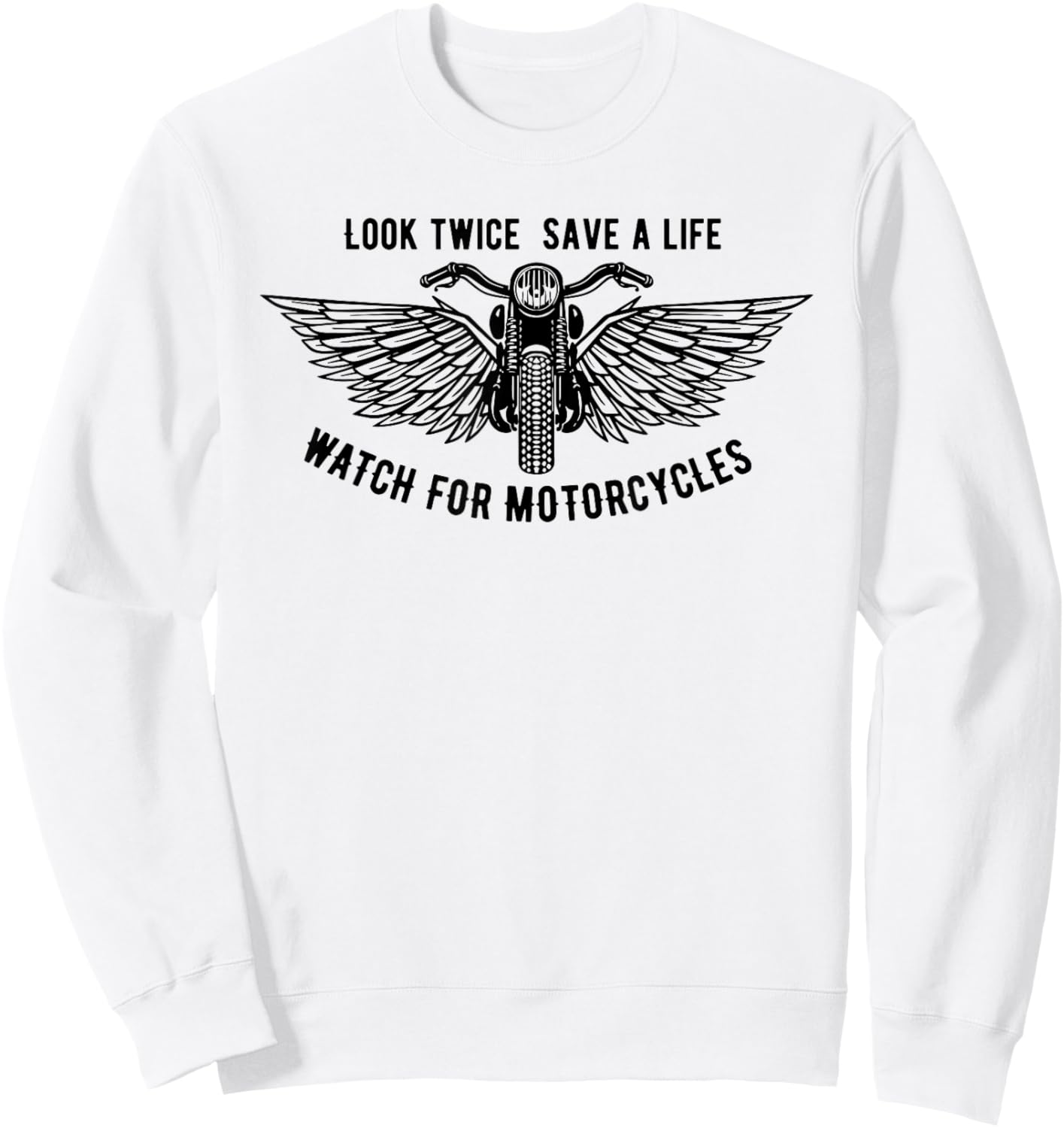 Funny Design Sweatshirt - Sweatshirt | White