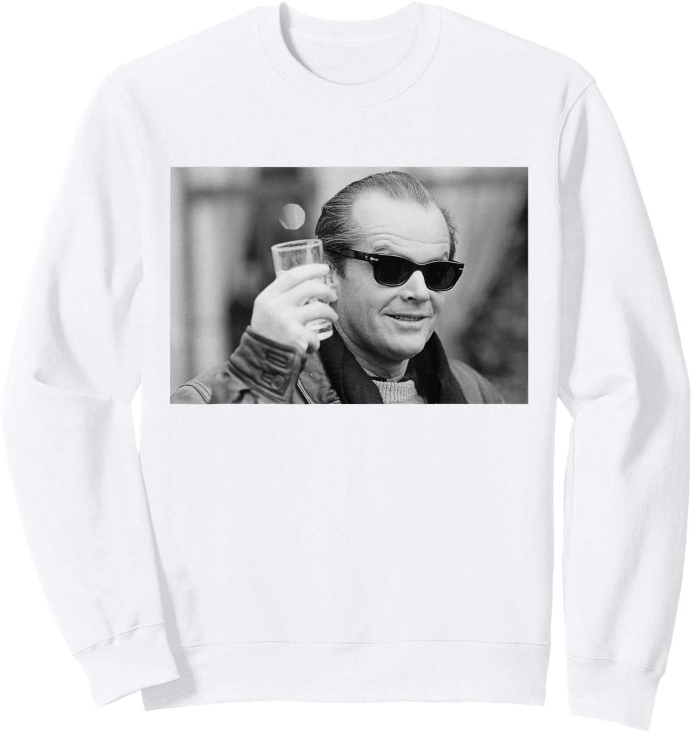 Jack Nicholson Actor Terms of Endearment 1984 Sweatshirt - Sweatshirt | White