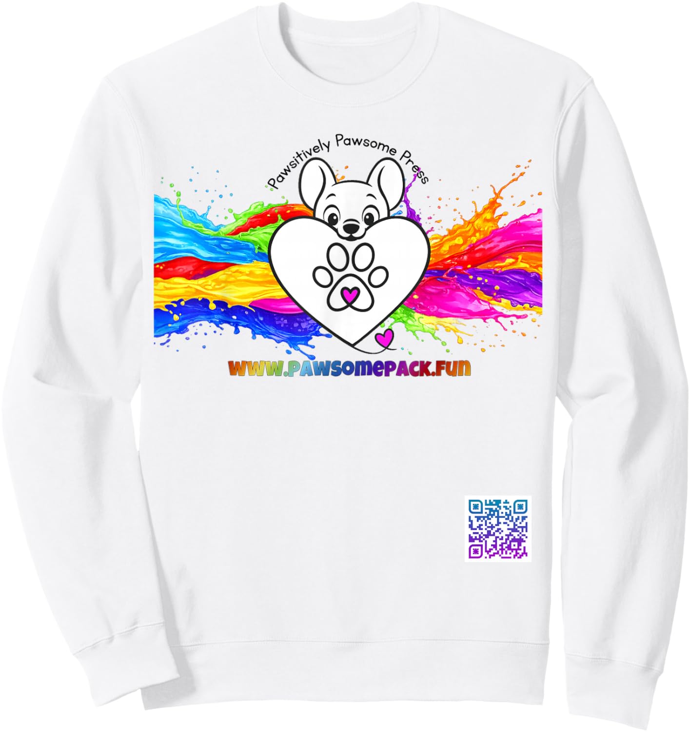 T-Shirt Sweatshirt - Sweatshirt | White