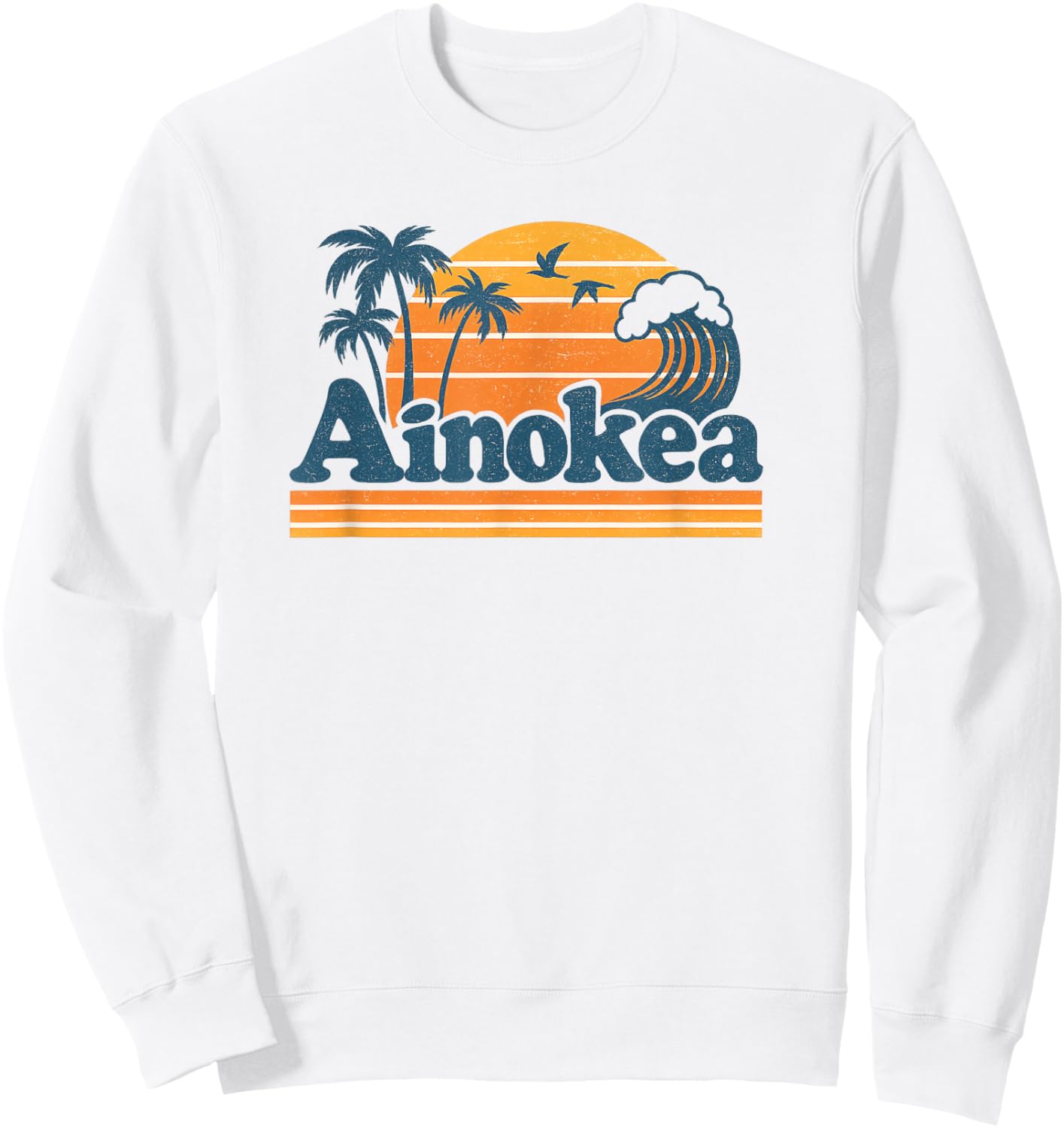 Ainokea Hawaiian Sweatshirt - Sweatshirt | White