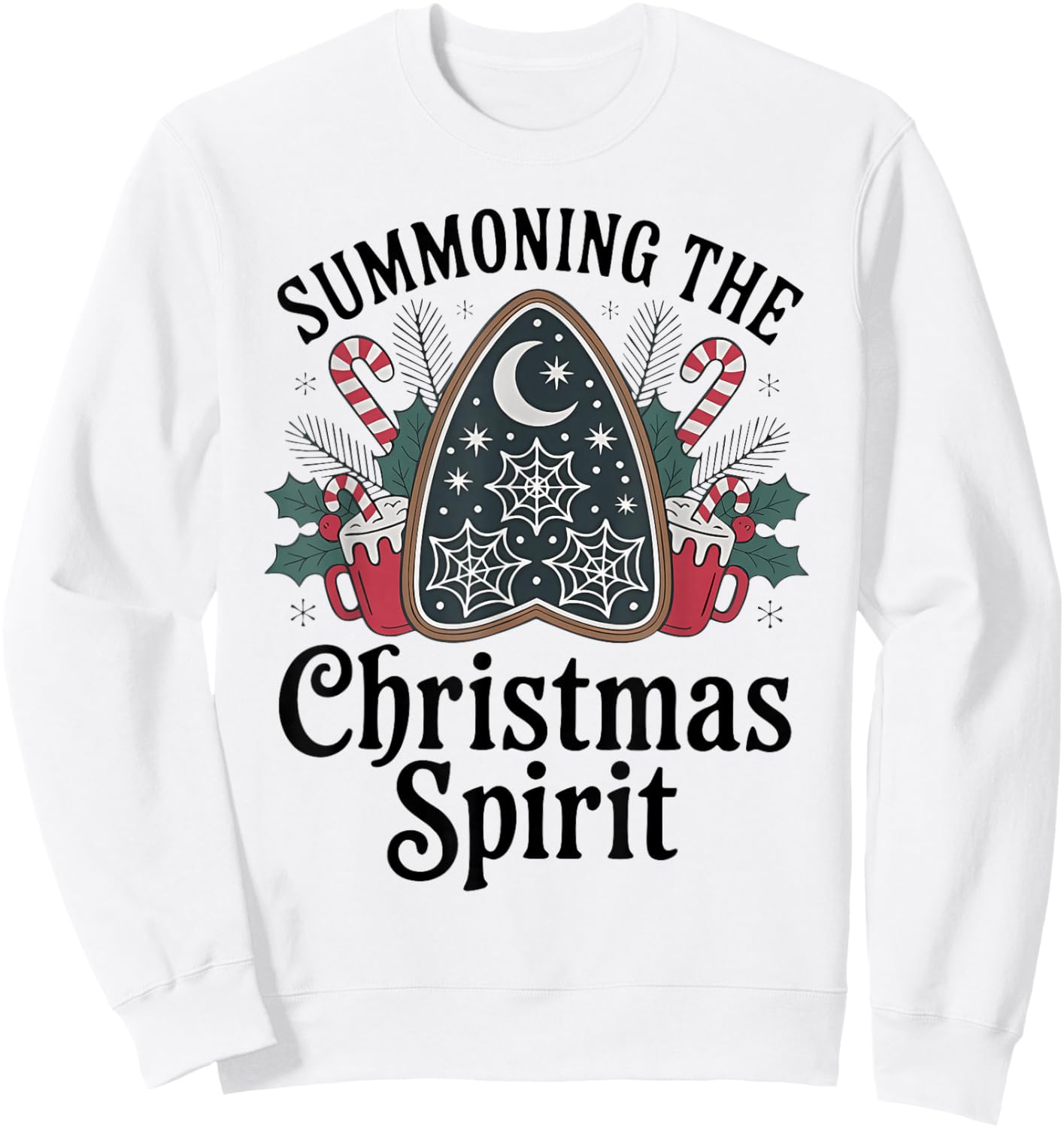 Christmas Design Sweatshirt - Sweatshirt | White