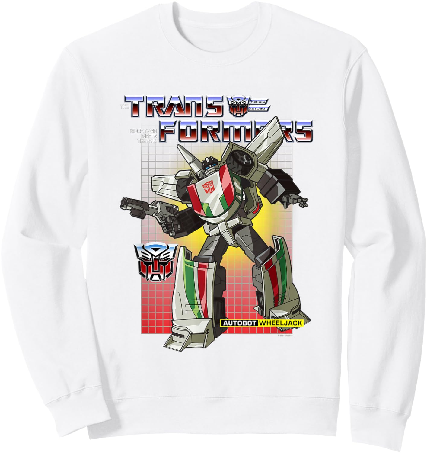 Transformers Wheeljack Sweatshirt - Sweatshirt | White