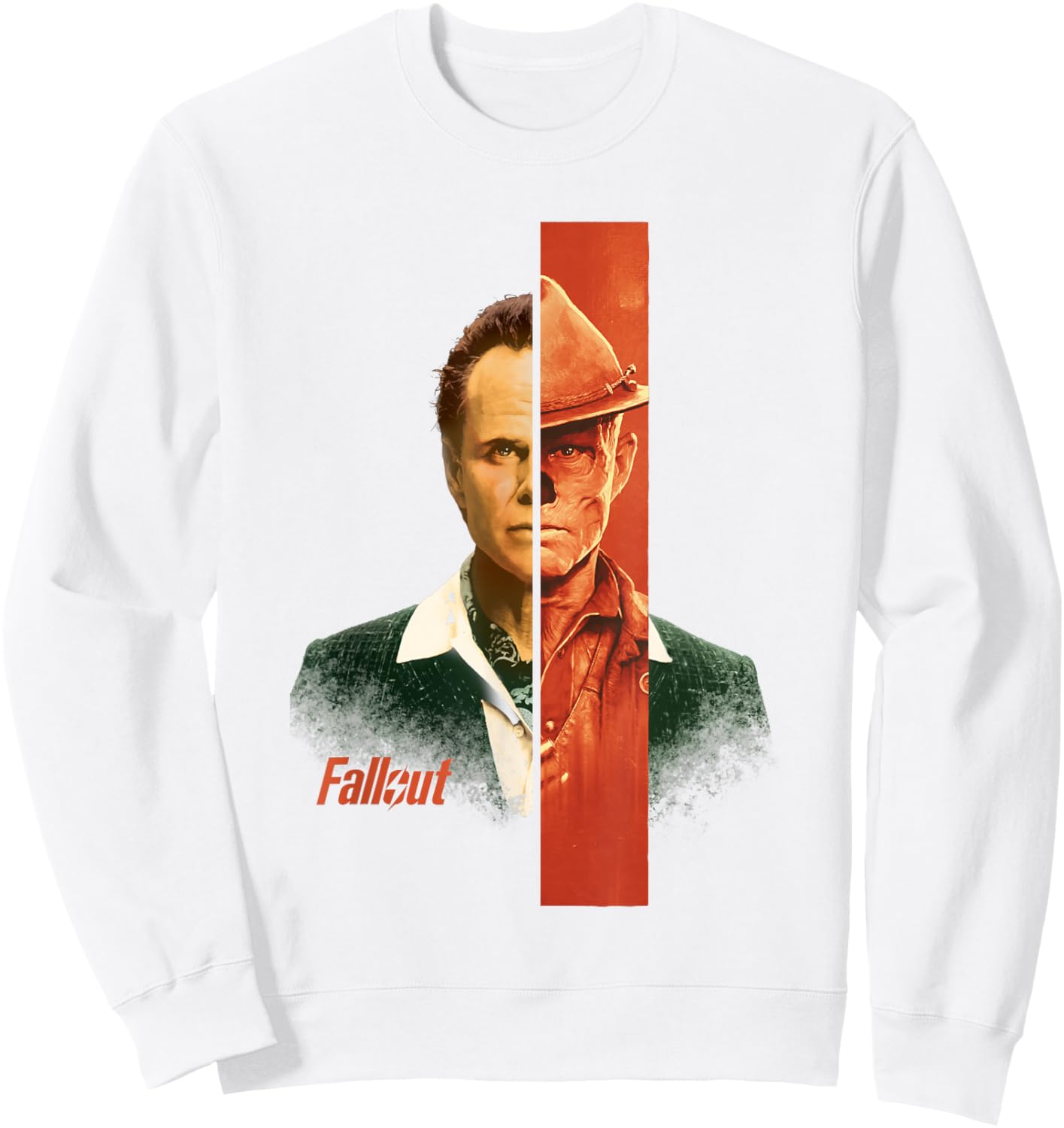 Fallout - Cooper Howard Sweatshirt - Sweatshirt | White