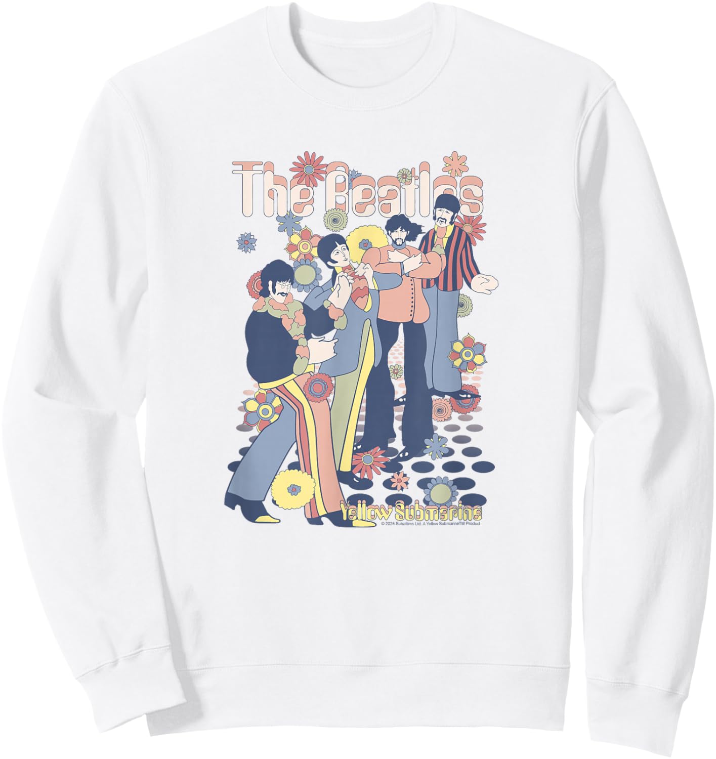 The Beatles - Yellow Submarine Sweatshirt - Sweatshirt | White