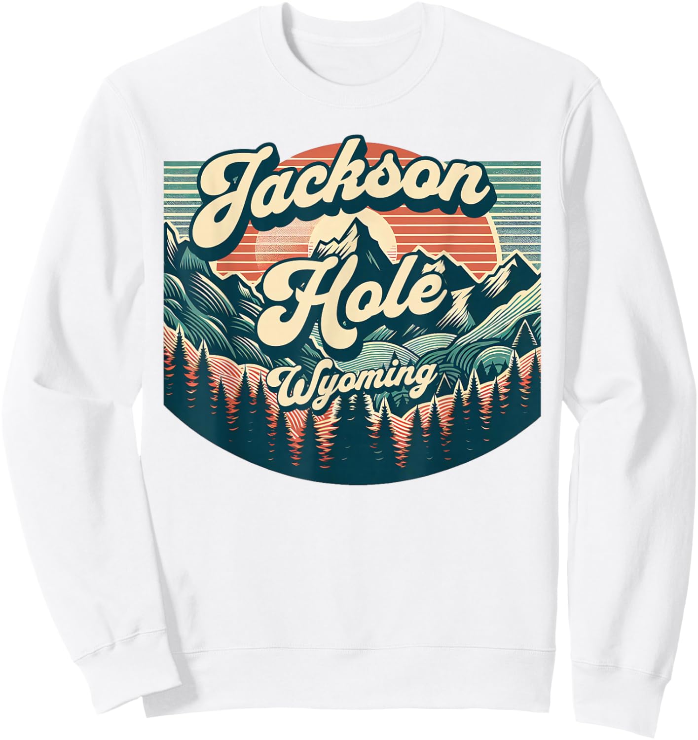 Jackson Hole Sweatshirt - Sweatshirt | White