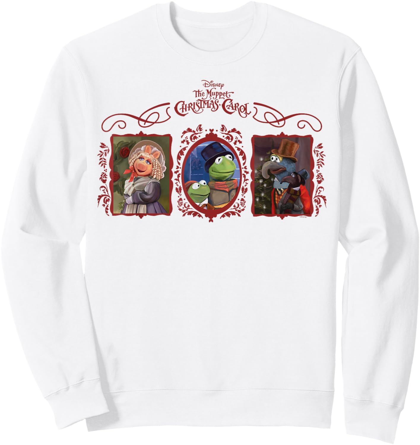 Disney The Muppet Christmas Carol Holiday Coquette Trio Sweatshirt - Sweatshirt | White