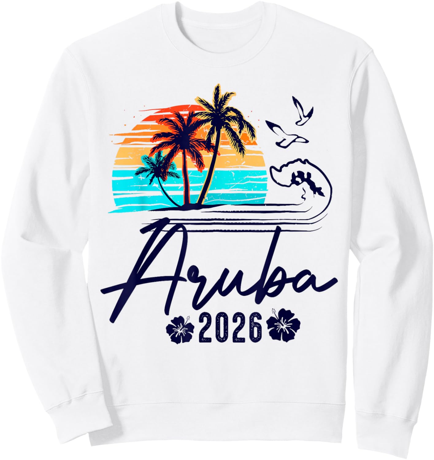 Vacation Beach Matching Family Group Sweatshirt - Sweatshirt | White