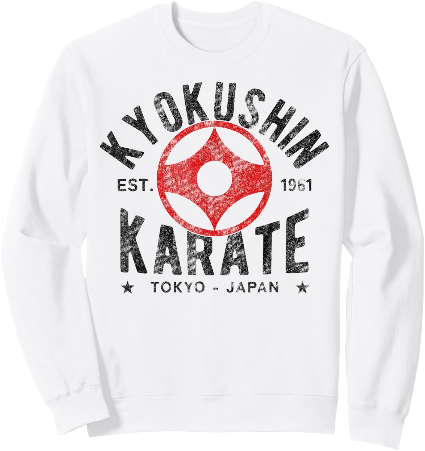Kyokushin Karate Do Martial Arts Japan Tokyo Vintage Sweatshirt - Sweatshirt | White