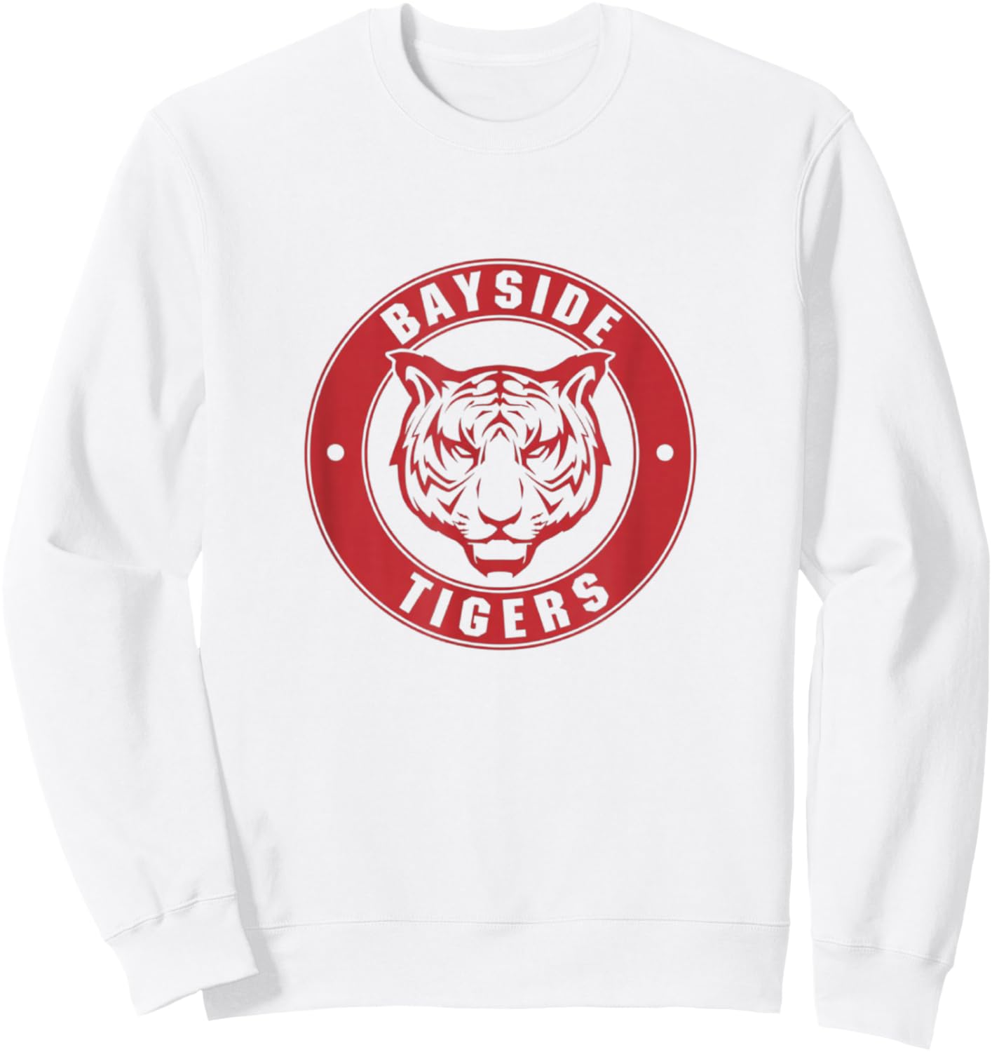 Bayside Tigers Sweatshirt - Sweatshirt | White