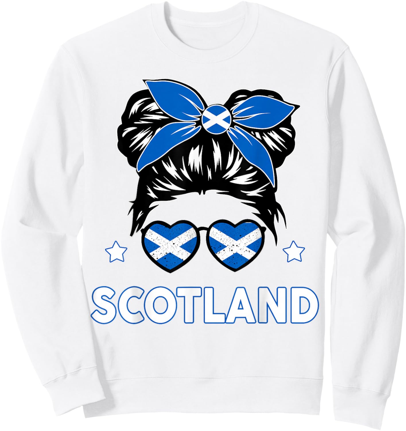 Toddler Girl Scotland-Shirt Scottish Flag Kids Women Teen Sweatshirt - Sweatshirt | White