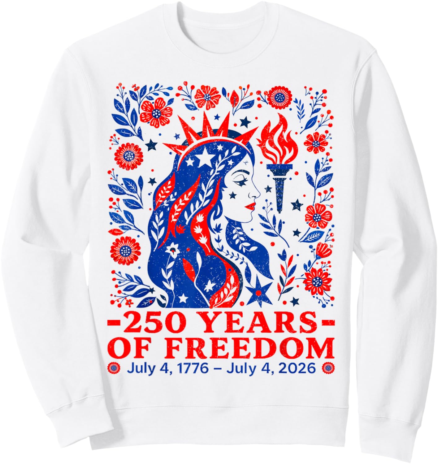 4th of July Sweatshirt - Sweatshirt | White