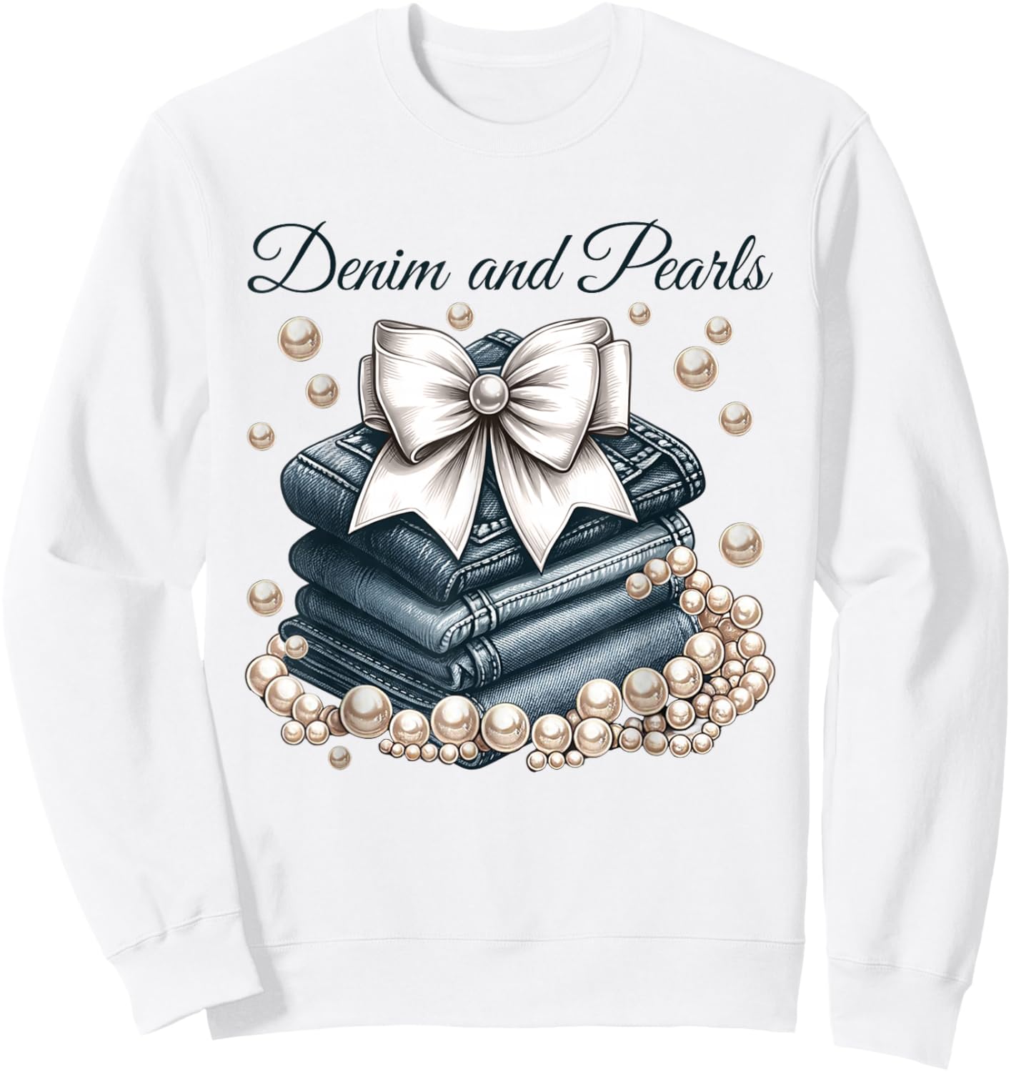 T-Shirt Sweatshirt - Sweatshirt | White