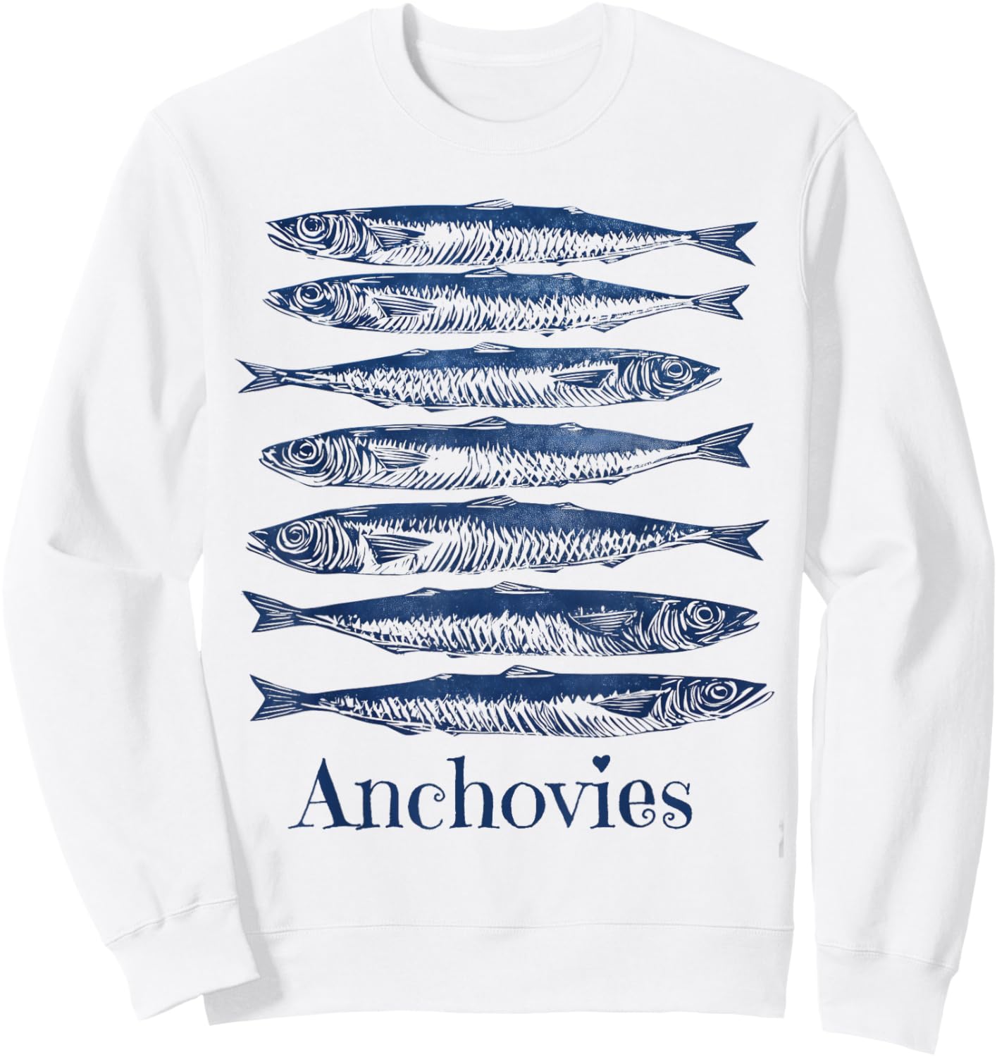 Anchovies Sweatshirt - Sweatshirt | White