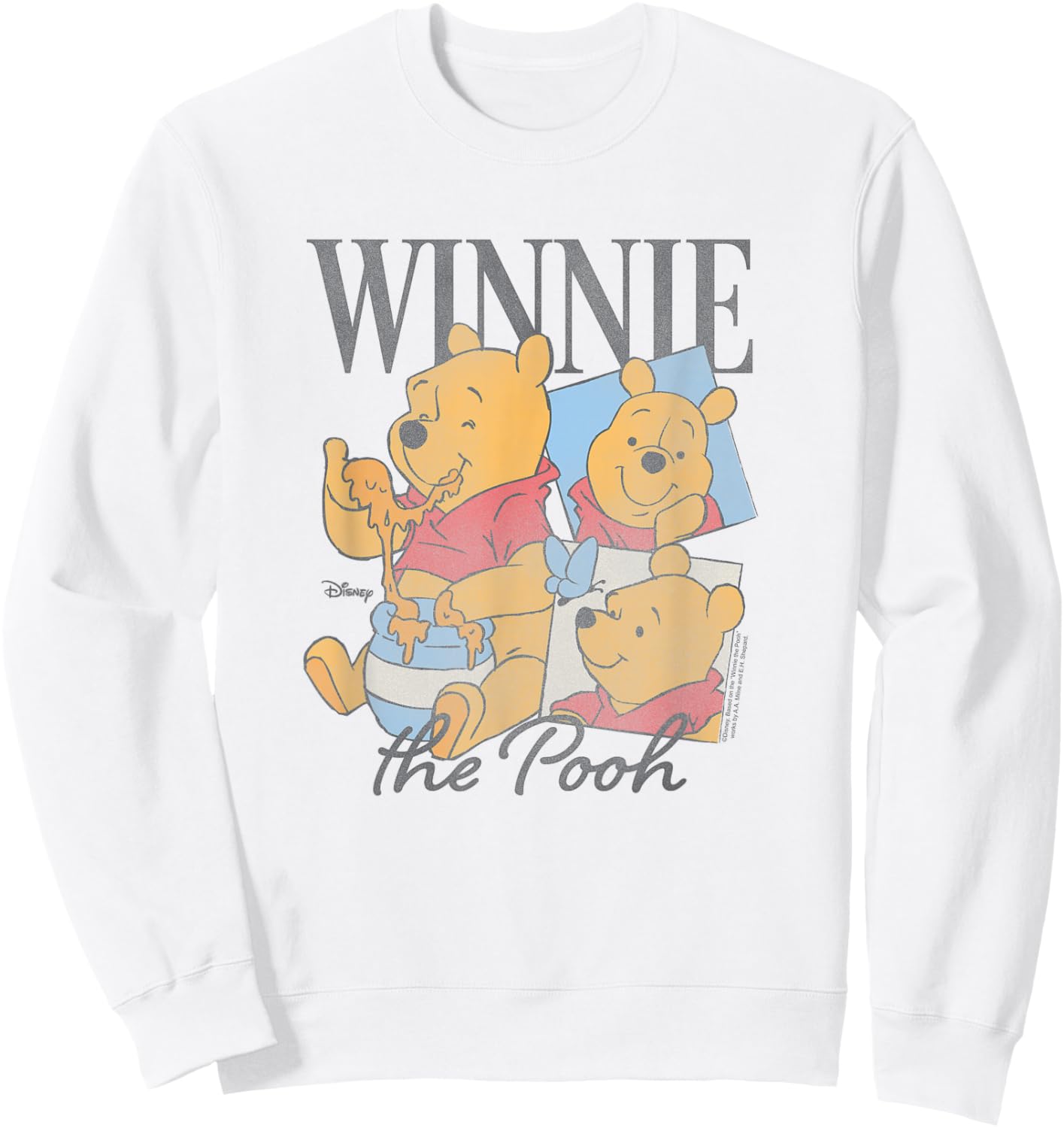 Disney- Winnie The Pooh Honey Sweatshirt - Sweatshirt | White