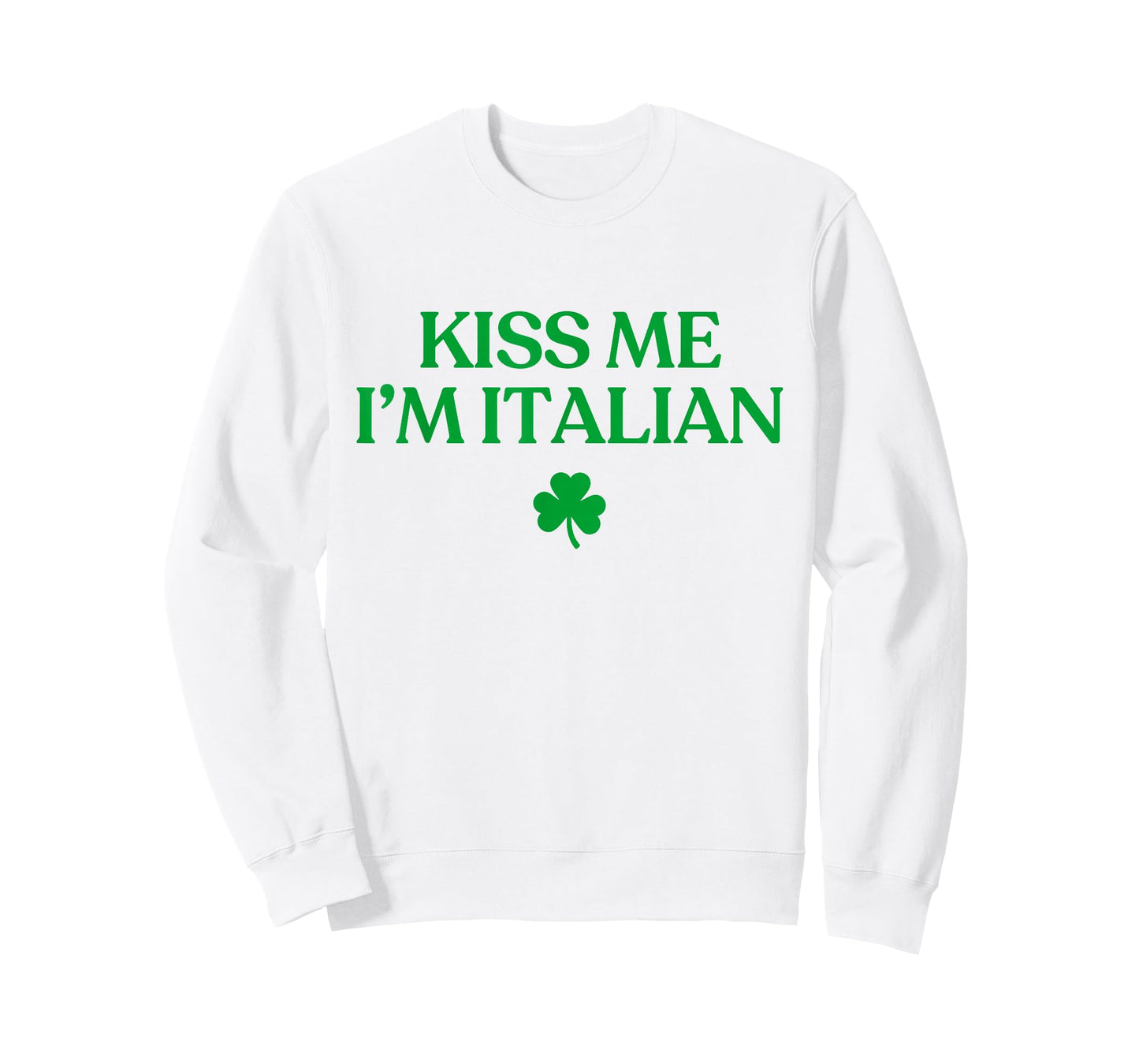 Original Kiss Me Im Italian Shirt Funny St Patricks Day T-Shirt