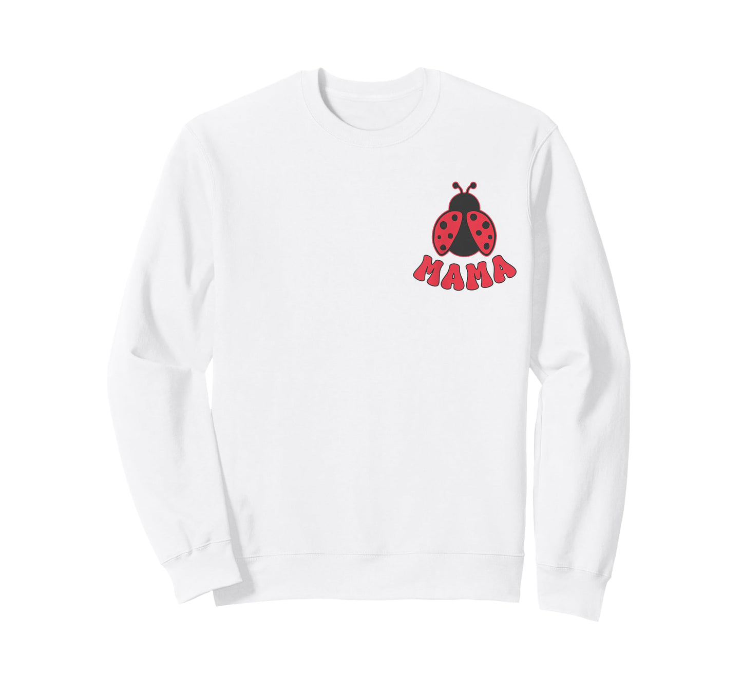 Mama Ladybug First Birthday Girl Family Matching Party T-Shirt