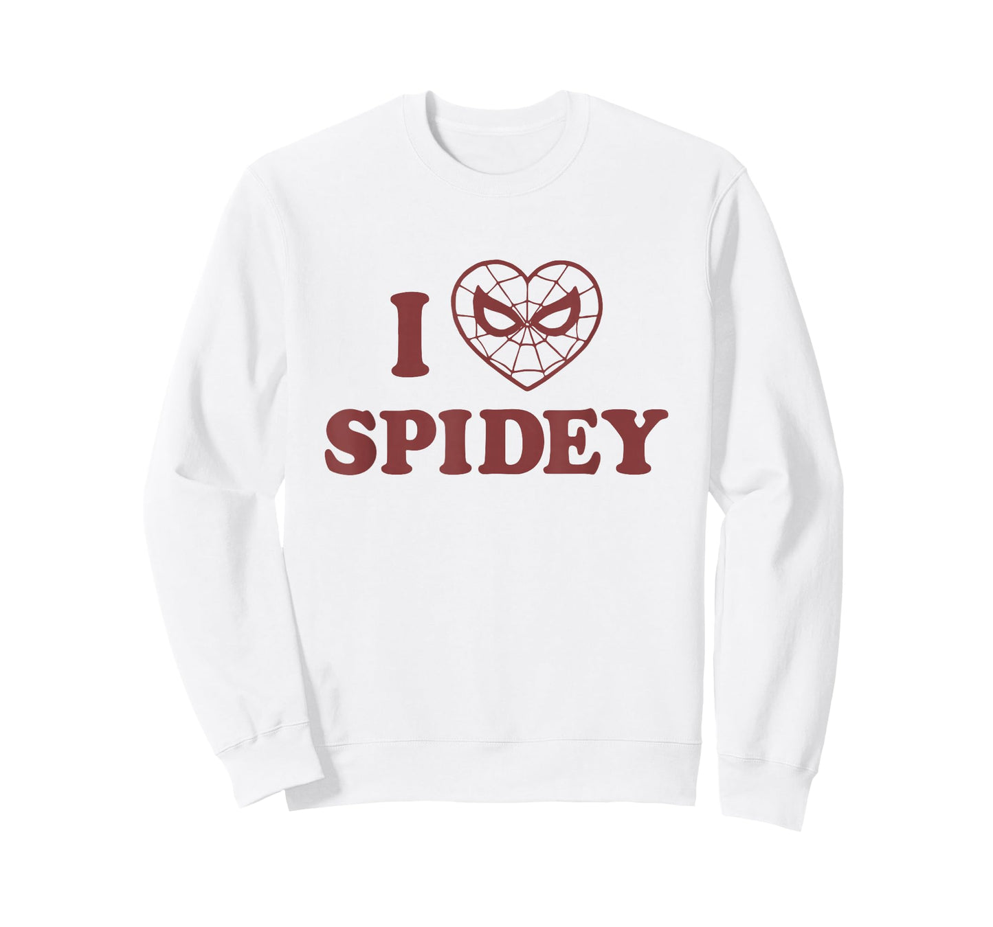 Marvel Spider-Man Valentine's Day I Love Spidey Heart Logo T-Shirt