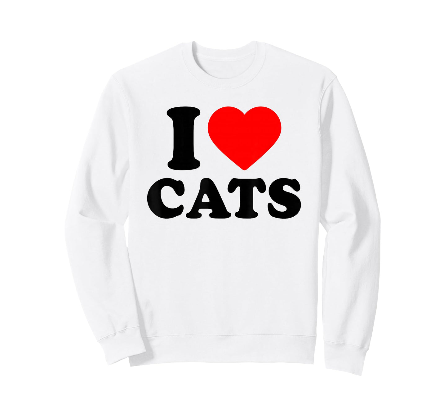I Love Cats, I Heart Cats T-Shirt
