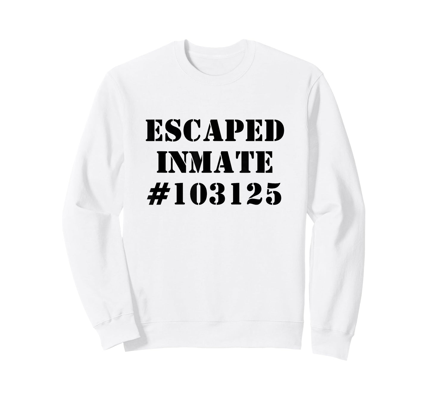 Prison Jailbreak Inmate Convict Orange Halloween T-Shirt