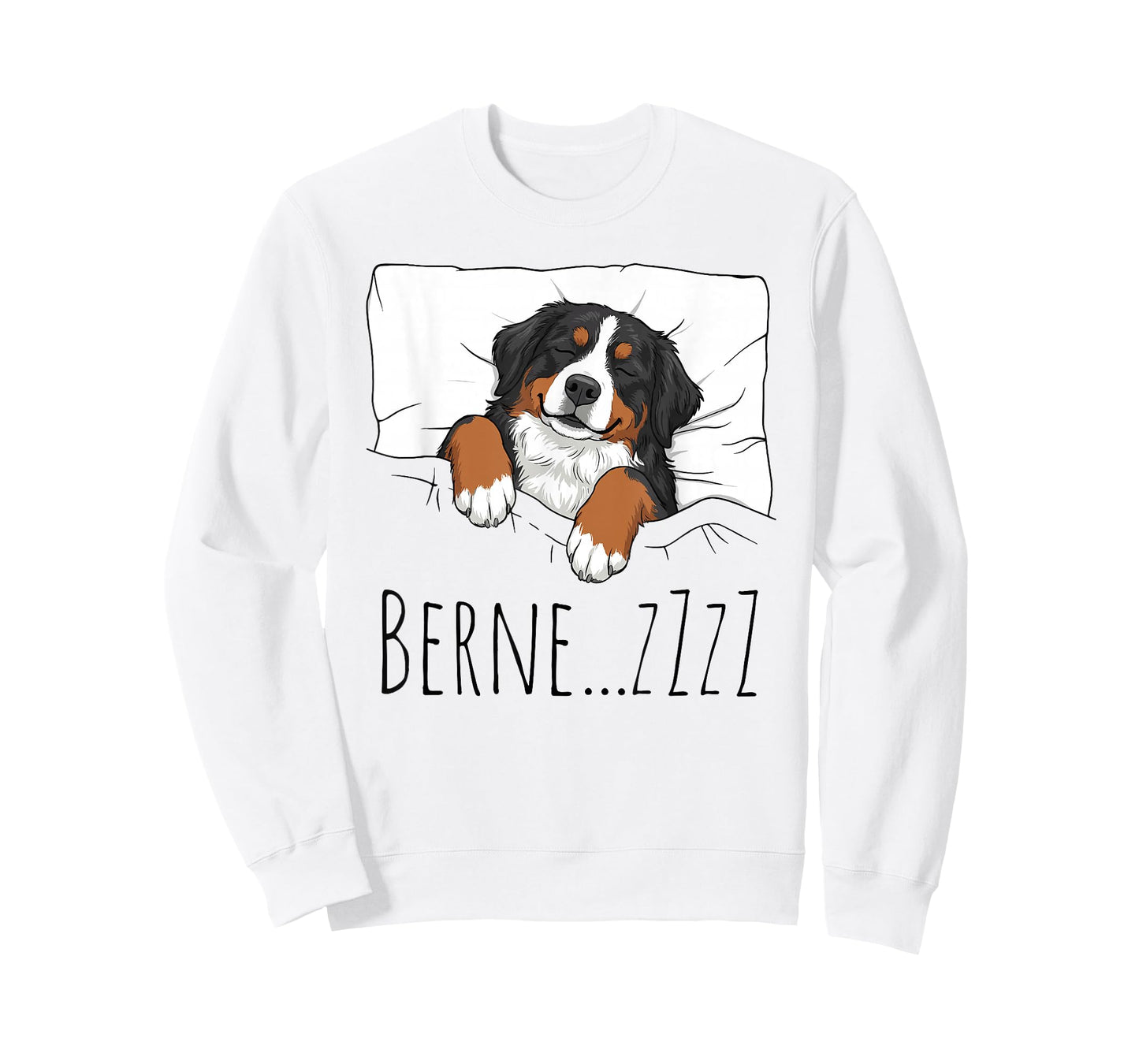 Bernese Mountain Dog Sleepshirt Pajamas Funny Pun Sleepwear T-Shirt