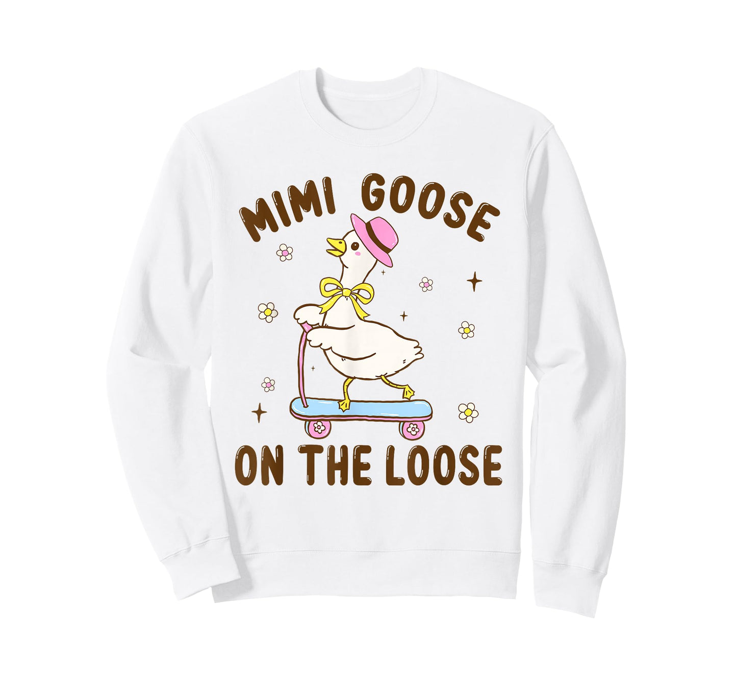 Mimi Goose On The Loose Funny Birthday Matching Family T-Shirt