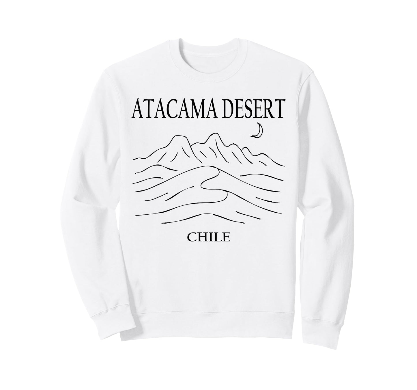 Atacama Desert Chile Minimalist City Skyline Travel Souvenir T-Shirt
