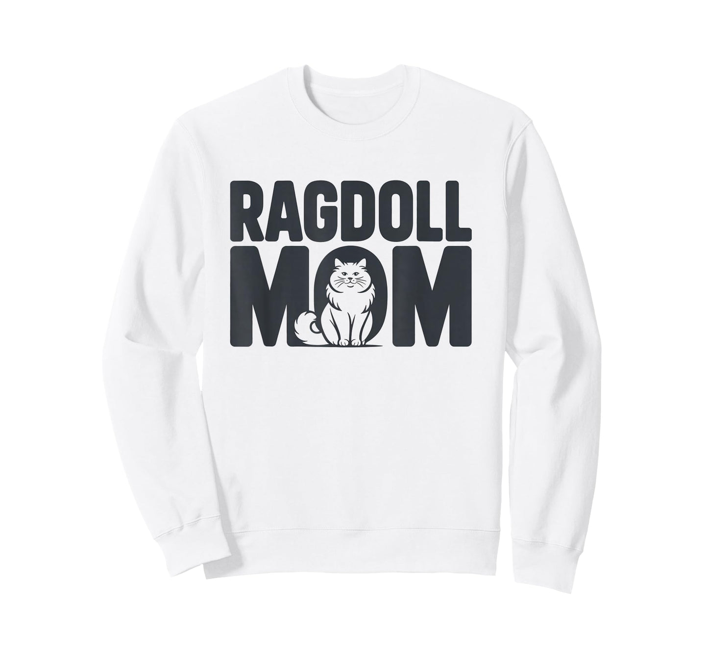 Trendy Ragdoll Cat Mom Design for Kitten Lovers T-Shirt