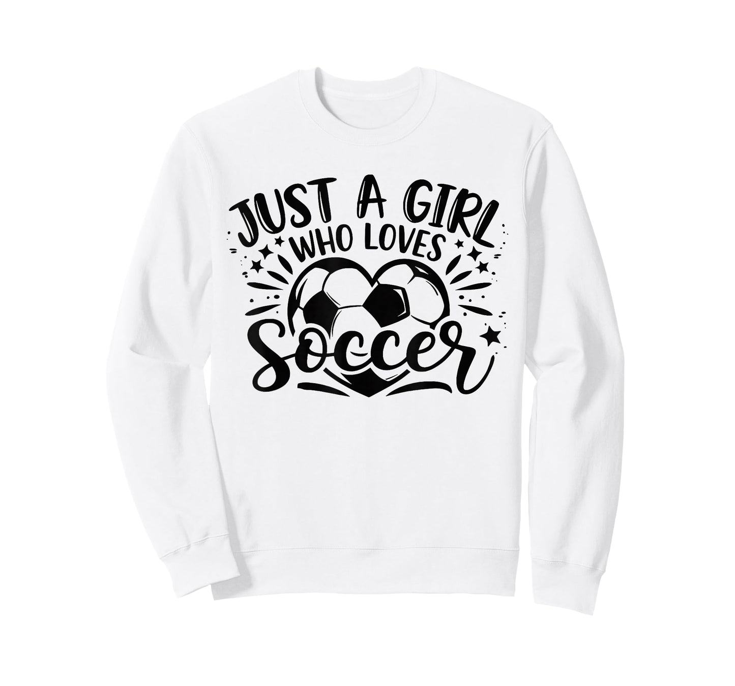 Just a Girl Who Loves Soccer Cute Soccer Lover Women Youth T-Shirt
