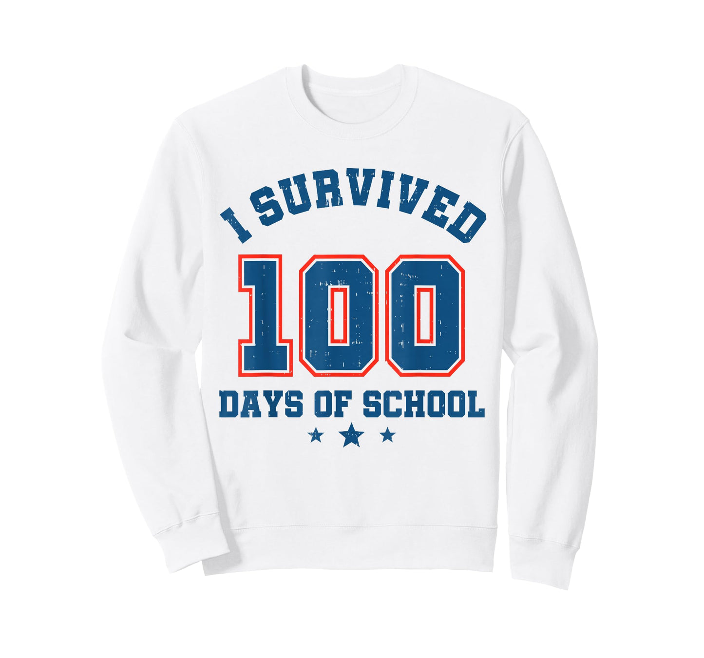 I Survived 100 Days of School Students Teachers 100th Day T-Shirt