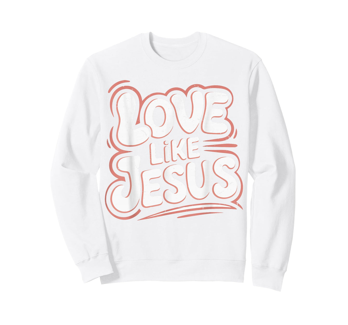 Love Like Jesus Groovy Girl Christian Toddler Sister God Mom T-Shirt