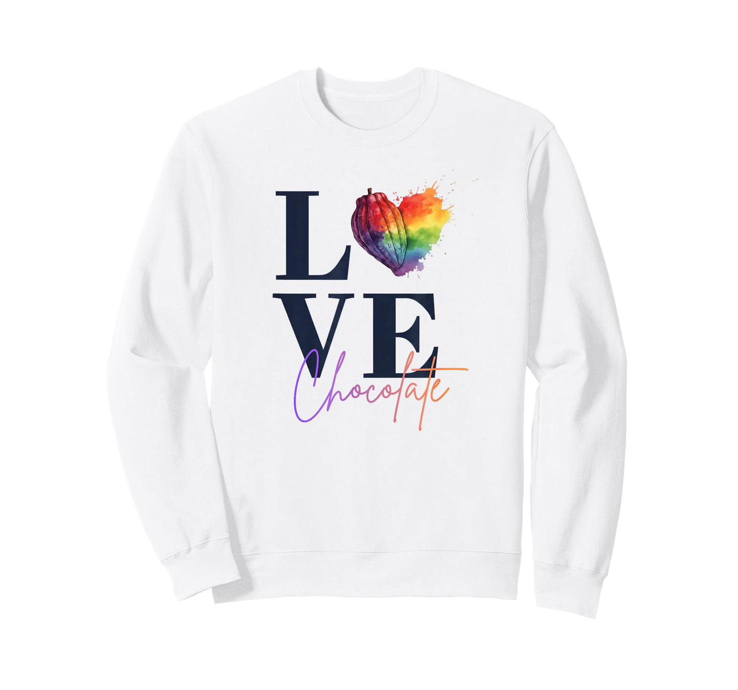 Love Chocolate Cocoa Pod Heart Foodies T-Shirt